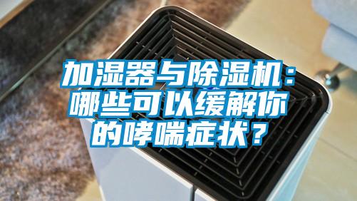 加濕器與除濕機：哪些可以緩解你的哮喘癥狀？
