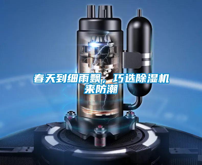 春天到細雨飄，巧選除濕機來防潮
