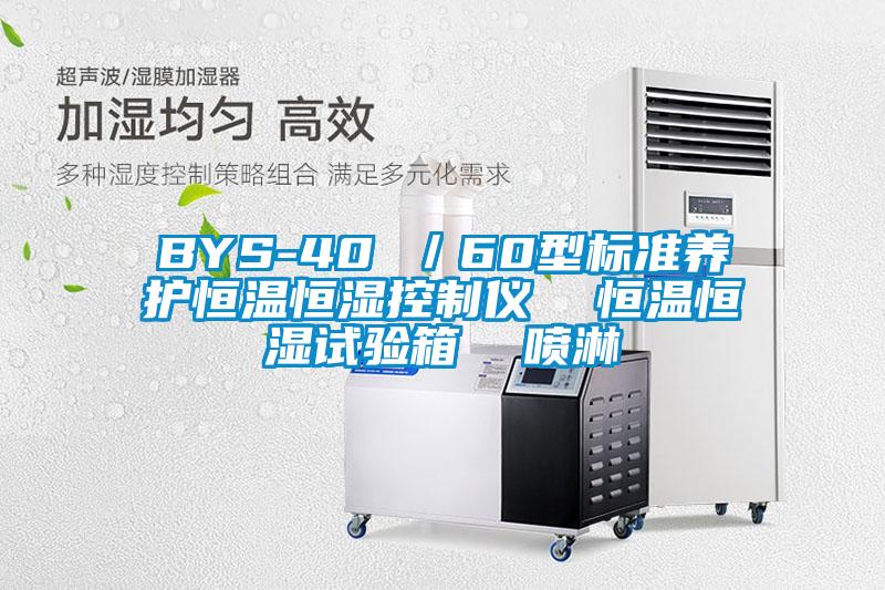 BYS-40 /60型標(biāo)準(zhǔn)養(yǎng)護(hù)恒溫恒濕控制儀 恒溫恒濕試驗箱 噴淋