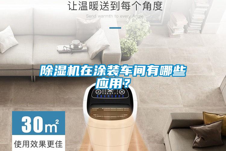 除濕機(jī)在涂裝車(chē)間有哪些應(yīng)用?