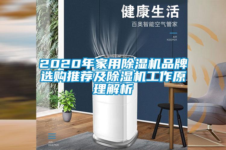 2020年家用除濕機(jī)品牌選購(gòu)?fù)扑]及除濕機(jī)工作原理解析