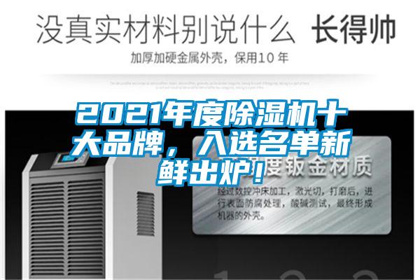 2021年度除濕機(jī)十大品牌，入選名單新鮮出爐！