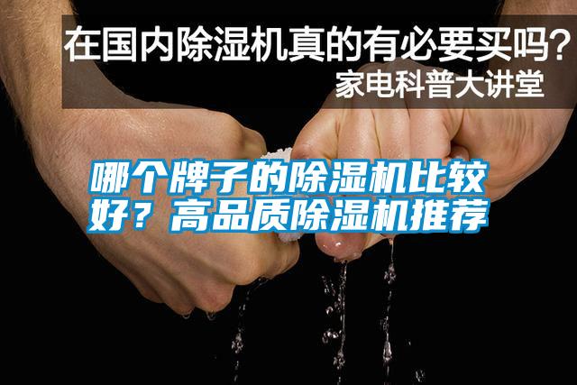 哪個牌子的除濕機比較好？高品質(zhì)除濕機推薦