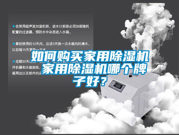 如何購買家用除濕機 家用除濕機哪個牌子好？