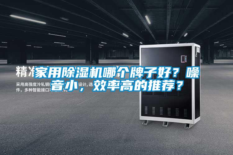 家用除濕機(jī)哪個(gè)牌子好？噪音小，效率高的推薦？