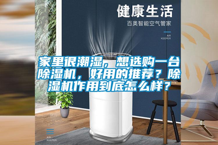 家里很潮濕，想選購(gòu)一臺(tái)除濕機(jī)，好用的推薦？除濕機(jī)作用到底怎么樣？