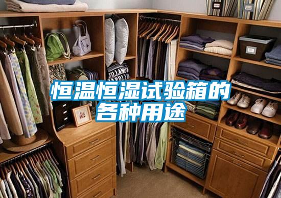 恒溫恒濕試驗(yàn)箱的各種用途