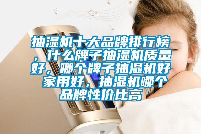 抽濕機十大品牌排行榜，什么牌子抽濕機質量好，哪個牌子抽濕機好 家用好，抽濕機哪個品牌性價比高