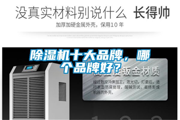 除濕機十大品牌，哪個品牌好？