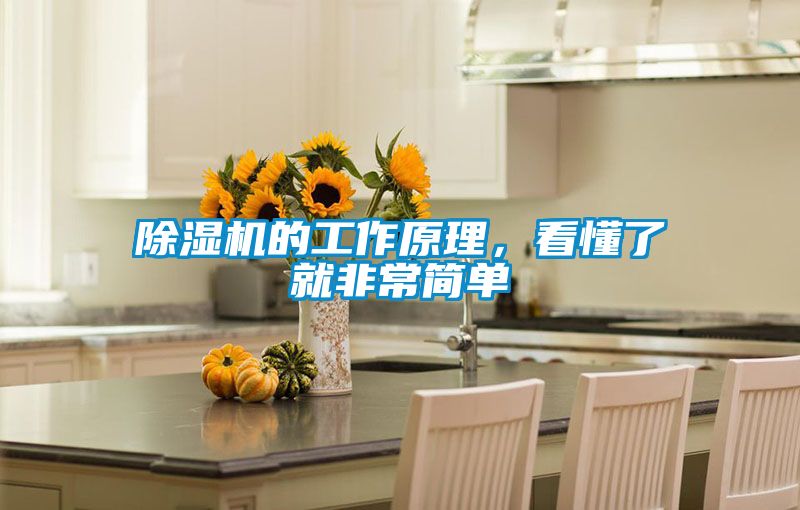除濕機的工作原理，看懂了就非常簡單